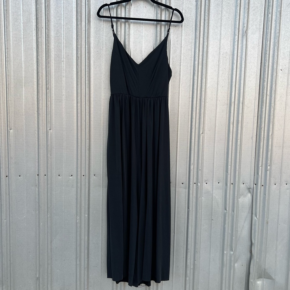Stretch Jumpsuit - wideleg